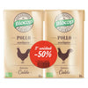 Caldo de Pollo BIO PROMO 50% DuoPack Biocop 1 L