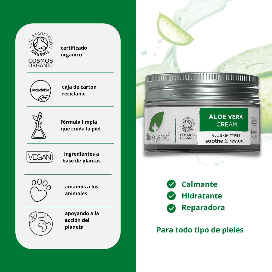 Crema concentrada Aloe Vera Dr. Organic 50ml