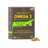 Omega 3 Superconcentrado Blíster Vainilla Nutricel 120 perlas