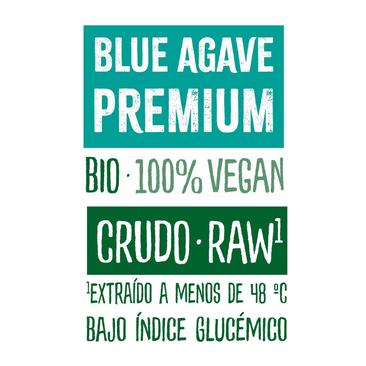 Sirope de Ágave Crudo Naturgreen, 500 ml