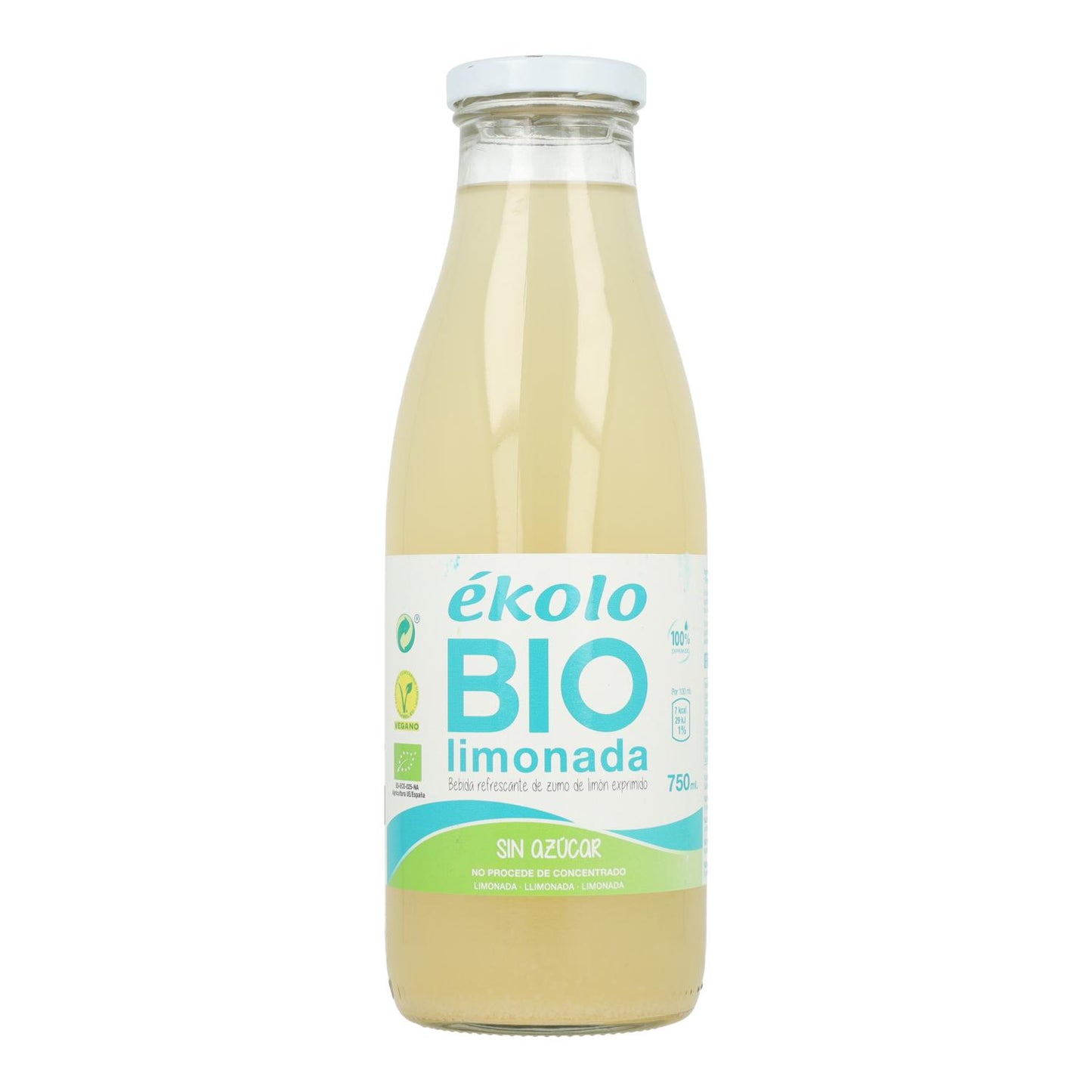Limonada sin azúcar BIO Ékolo,750ml