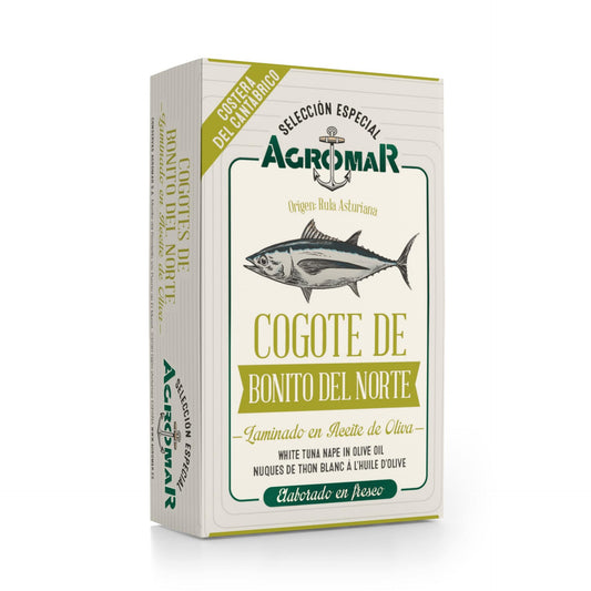 Cogote de bonito del norte en aceite de oliva 115 g (81 g escurrido)