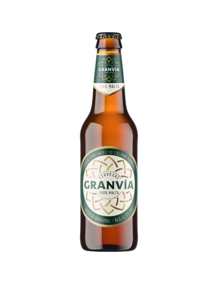 Cerveza Artesana Gran Via Lager 330 ml.
