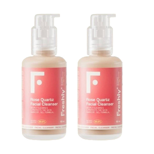 Pack 2x Limpiador facial Rose Quartz Freshly 200ml