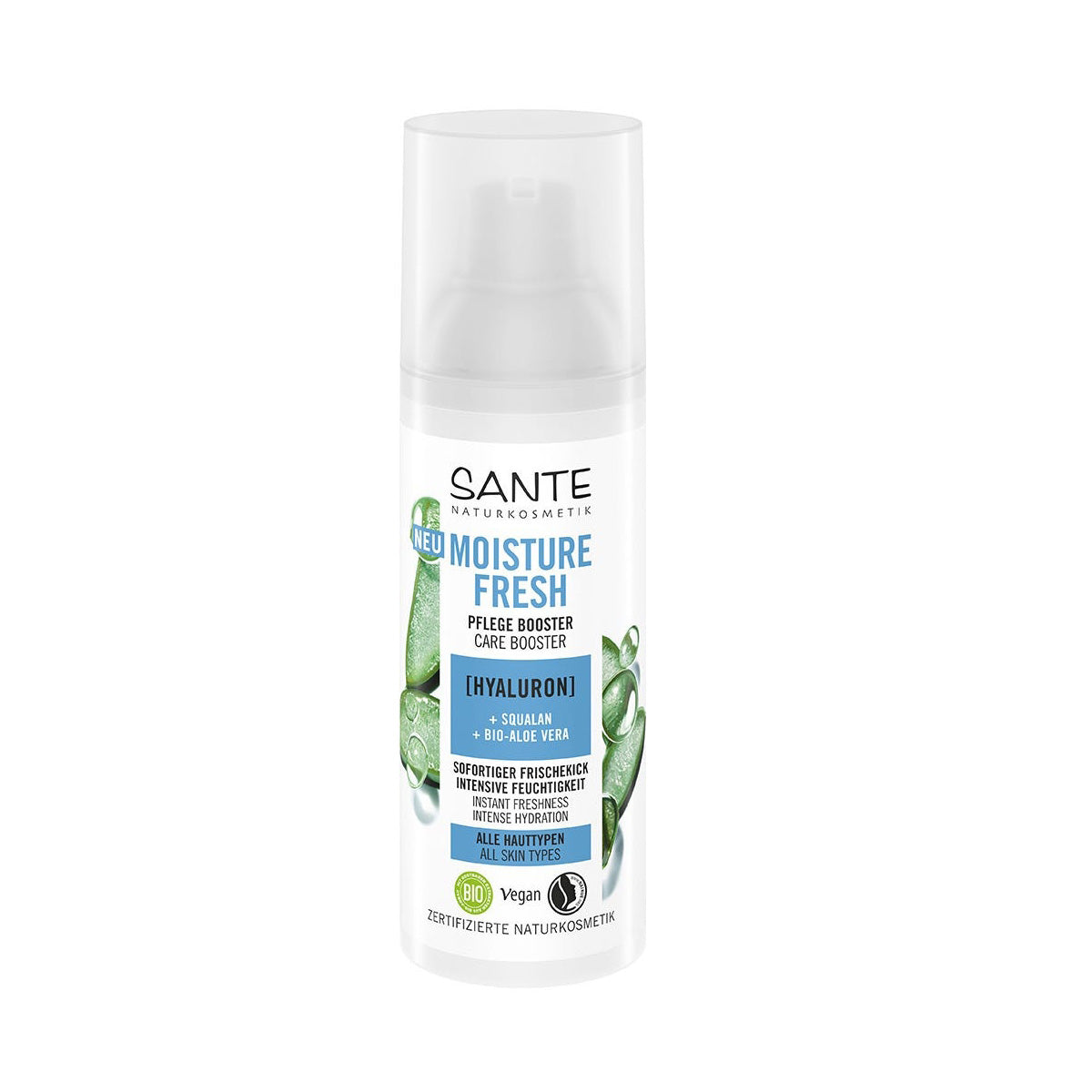 Booster cuidado facial moisture fresh Sante 30 ml
