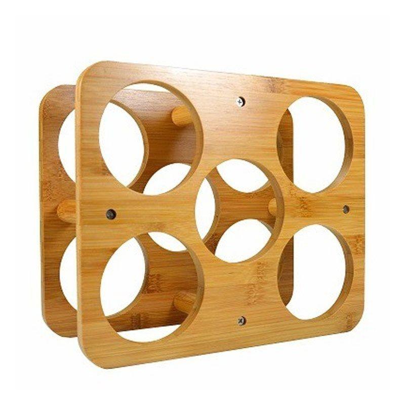 Botellero de bambu Jocca