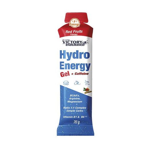 Hydro Energy Gel Red Fruit + Cafeina Victory Endurance 1 ud.