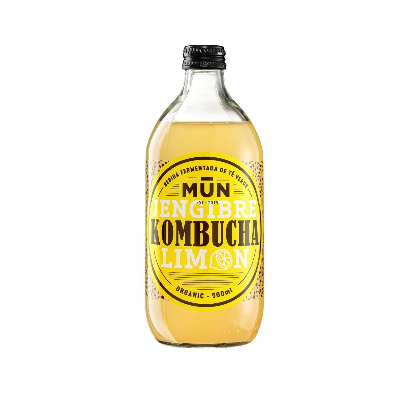 Kombucha Jengibre-Limón ECO Mun 500 ml
