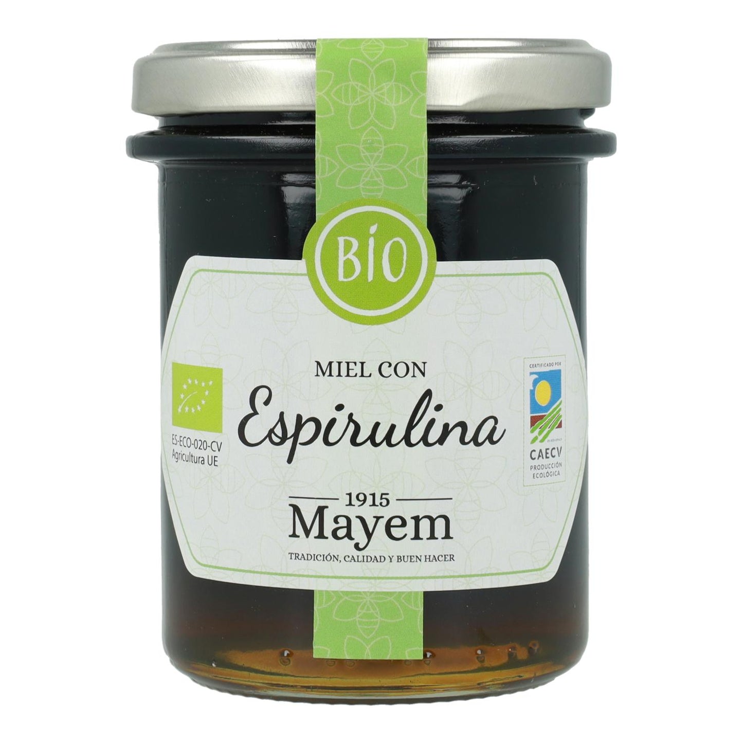 Miel con espirulina bio Mayem 275 g