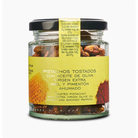 Pistachos Tostados con AOVE Miel y Pimentón La Chinata 110 gr