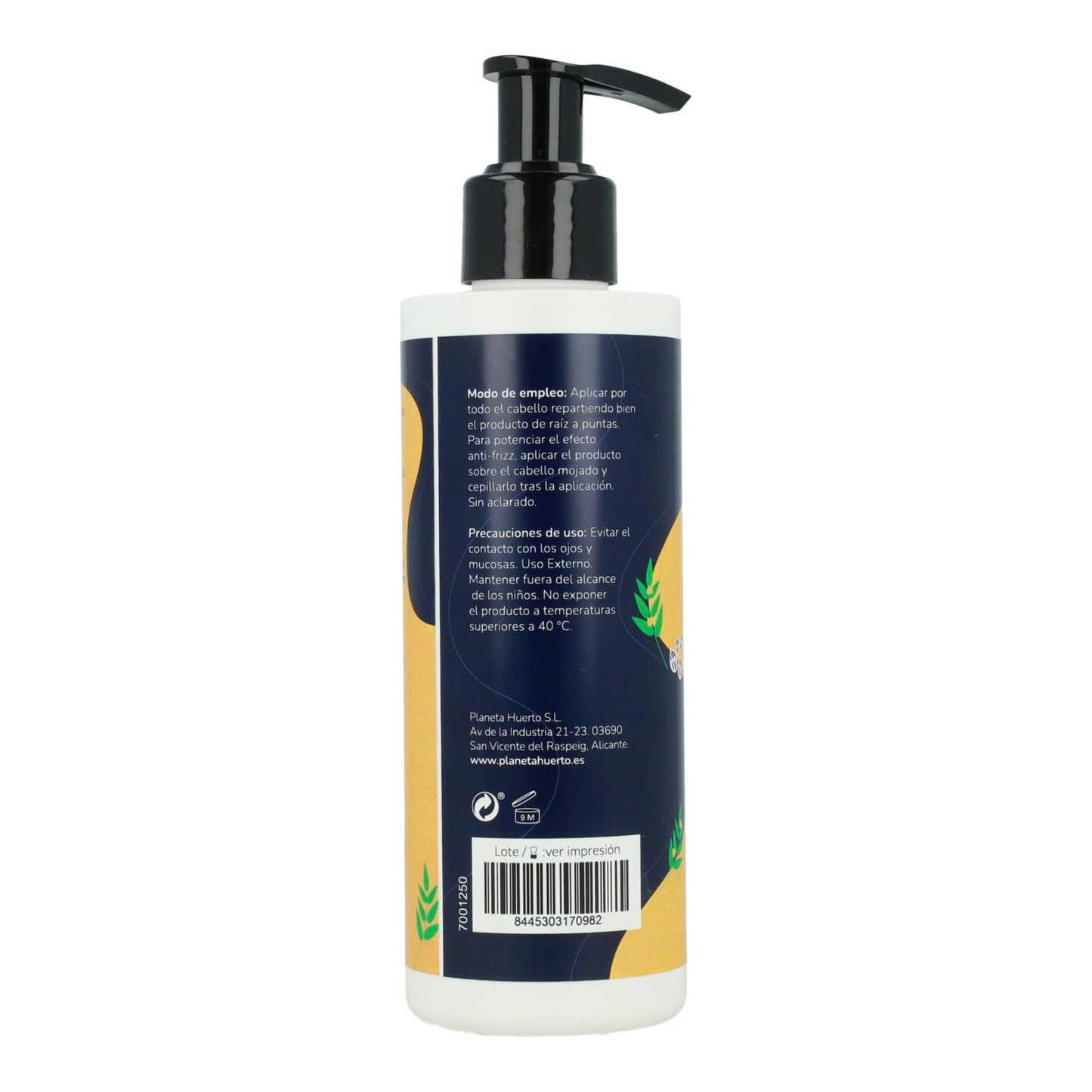 Acondicionador Leave in Método Curly Planeta Huerto 200 ml