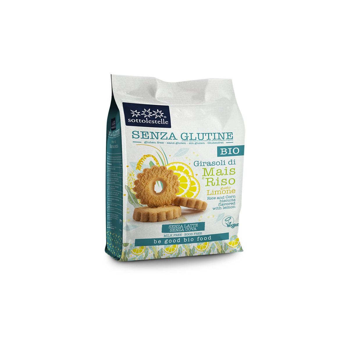 Galleta maíz arroz limón sin gluten Sotto 250g