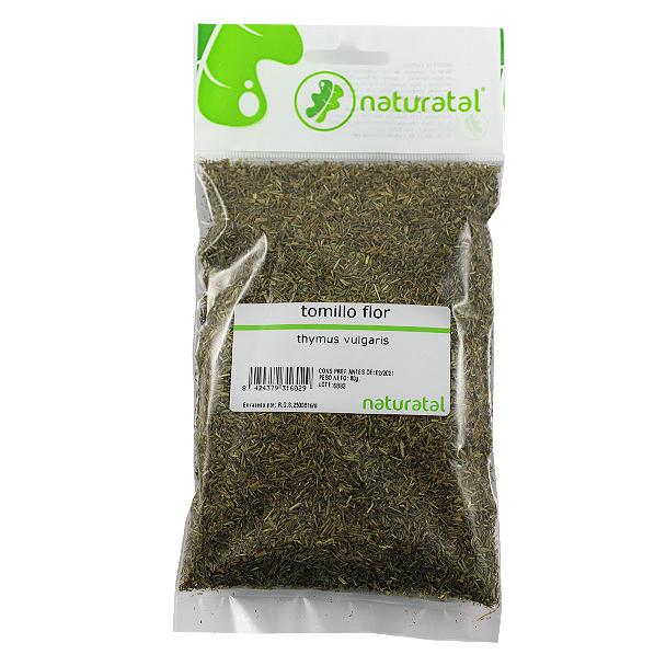 Tomillo Flor (Thymus Vulgaris) Naturatal 80Gr