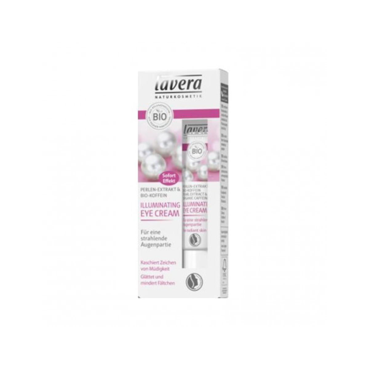 Crema contorno ojos iluminadora BIO, Lavera 15 ml