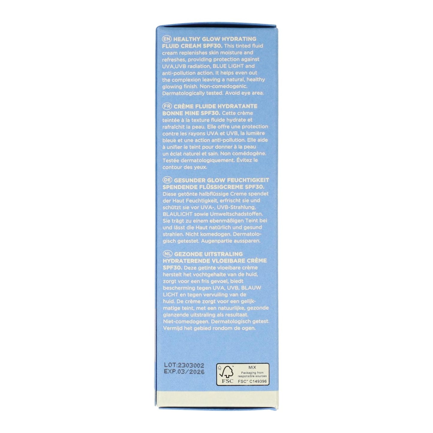 Aqua Beelicious Crema Fluida Iluminadora Hidratante Spf30 Apivita 40 ml