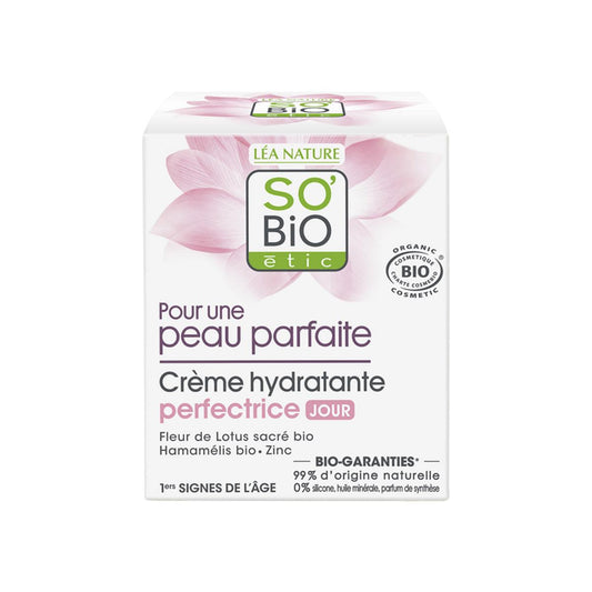 Crema día hidratante piel perfecta So'Bio étic 50 ml