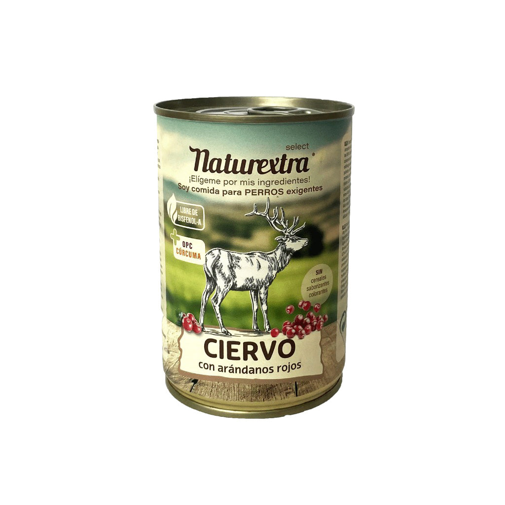 Naturextra Ciervo y pato 600 g