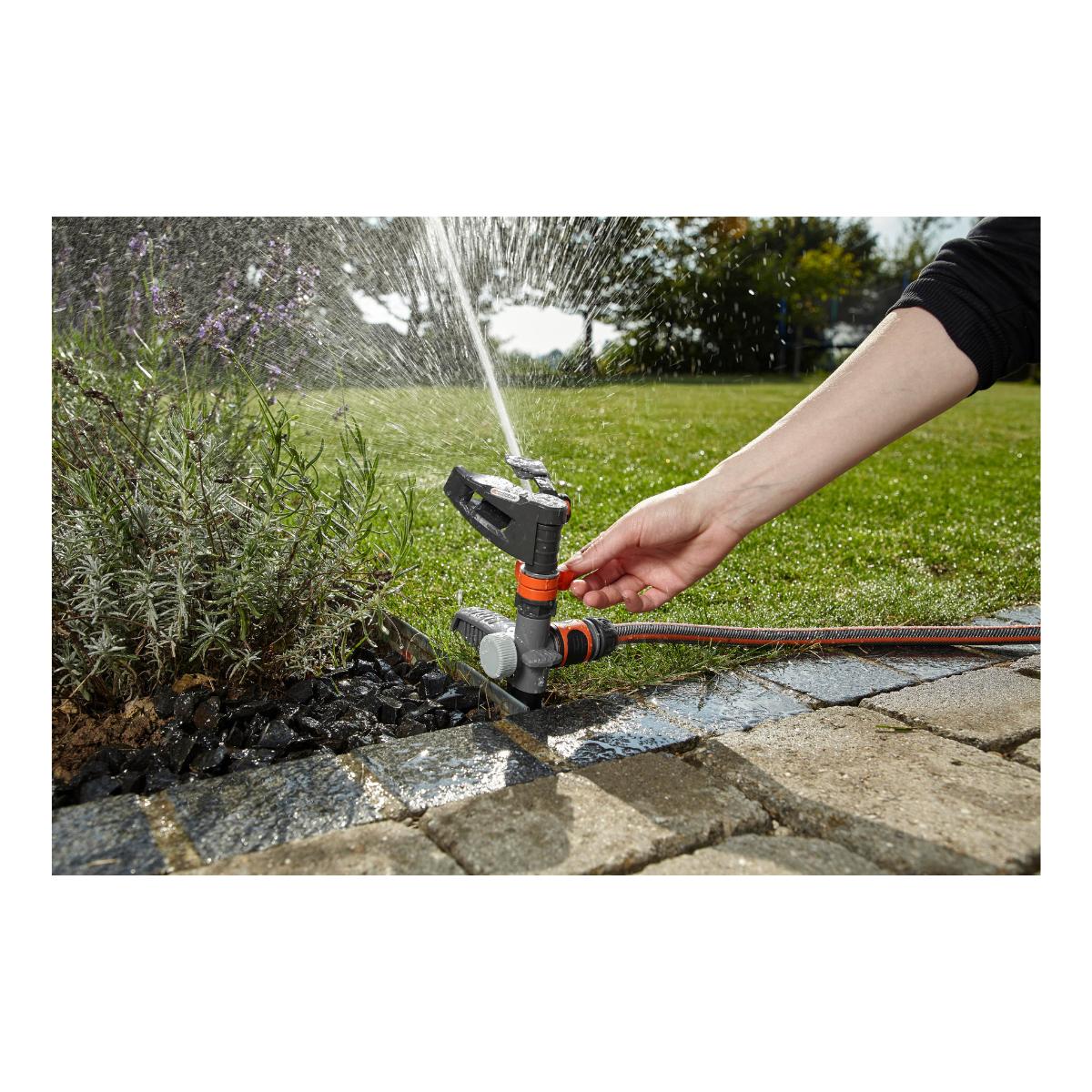 Aspersor de impacto sectorial comfort Gardena