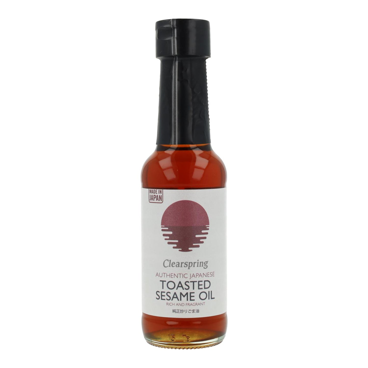 Aceite de sésamo tostado Clearspring, 150 ml