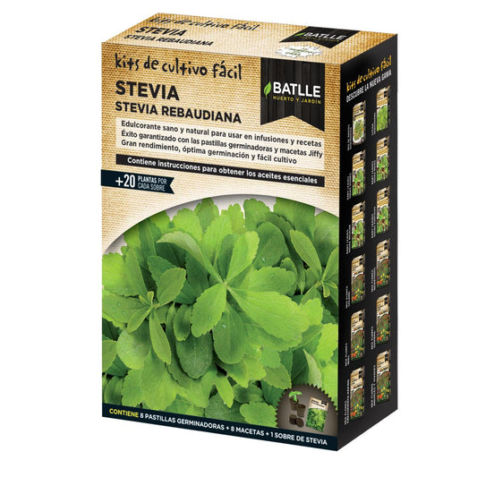 Kit de cultivo Stevia Rebaudiana Batlle