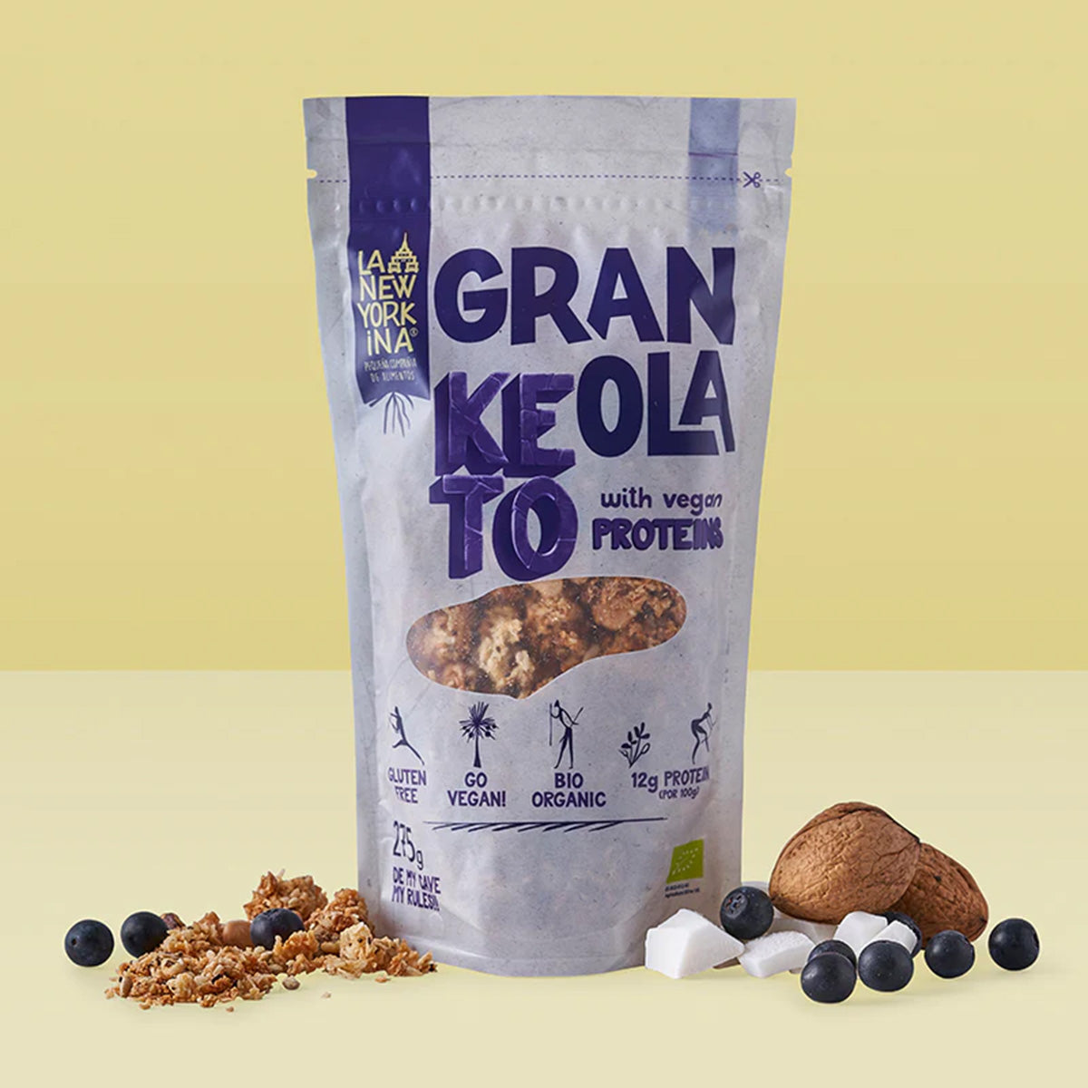 Granola Keto La Newyorkina 275 g