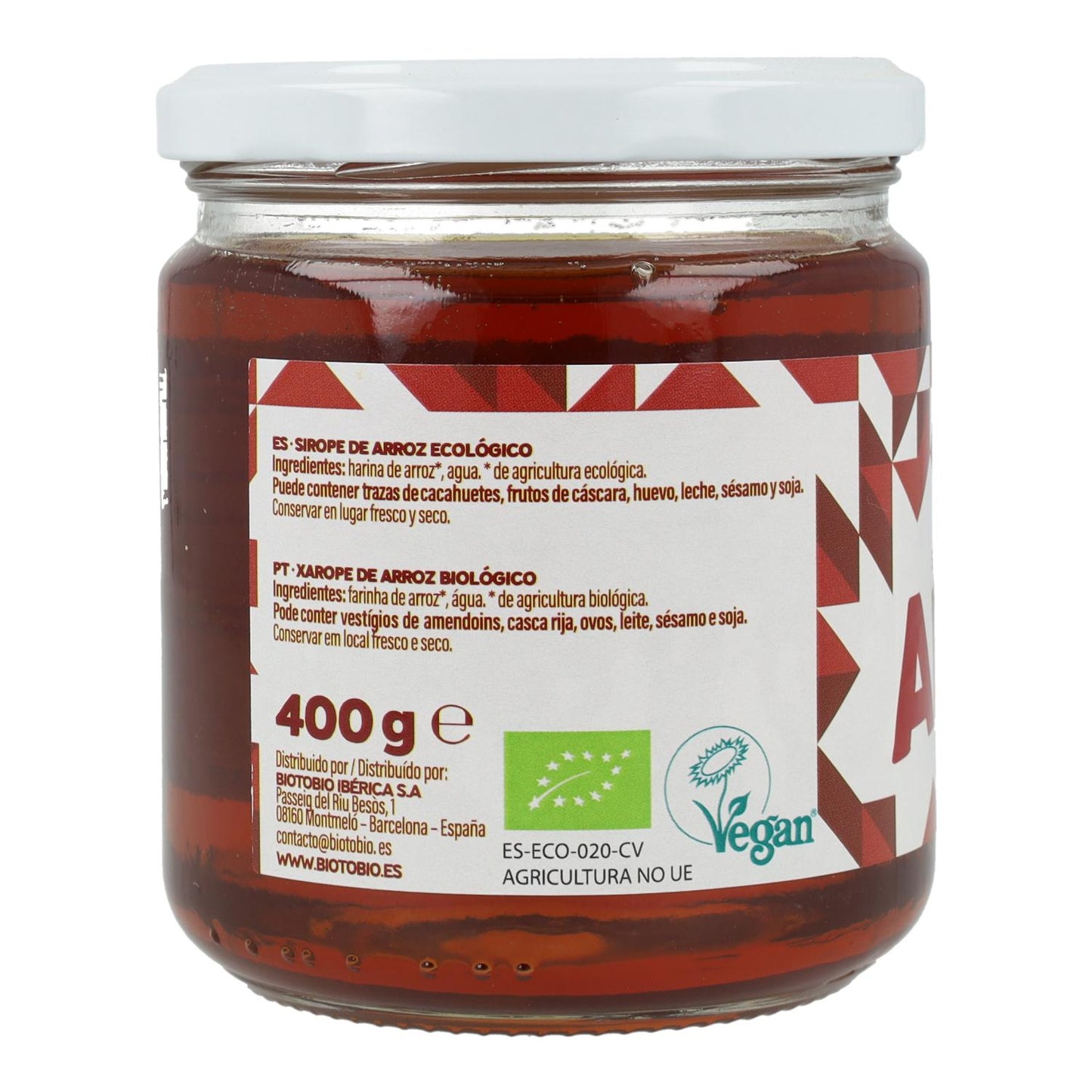 Sirope de Arroz Bio La Finestra Sul Cielo 900 g