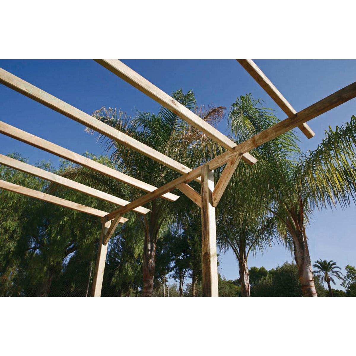 Kit Pergola 4 x 3,60 m Postes 12x12