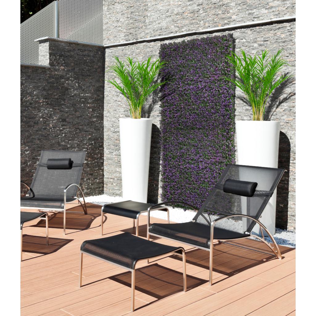 Jardín vertical sintético Lavanda Nortene 1x1 m