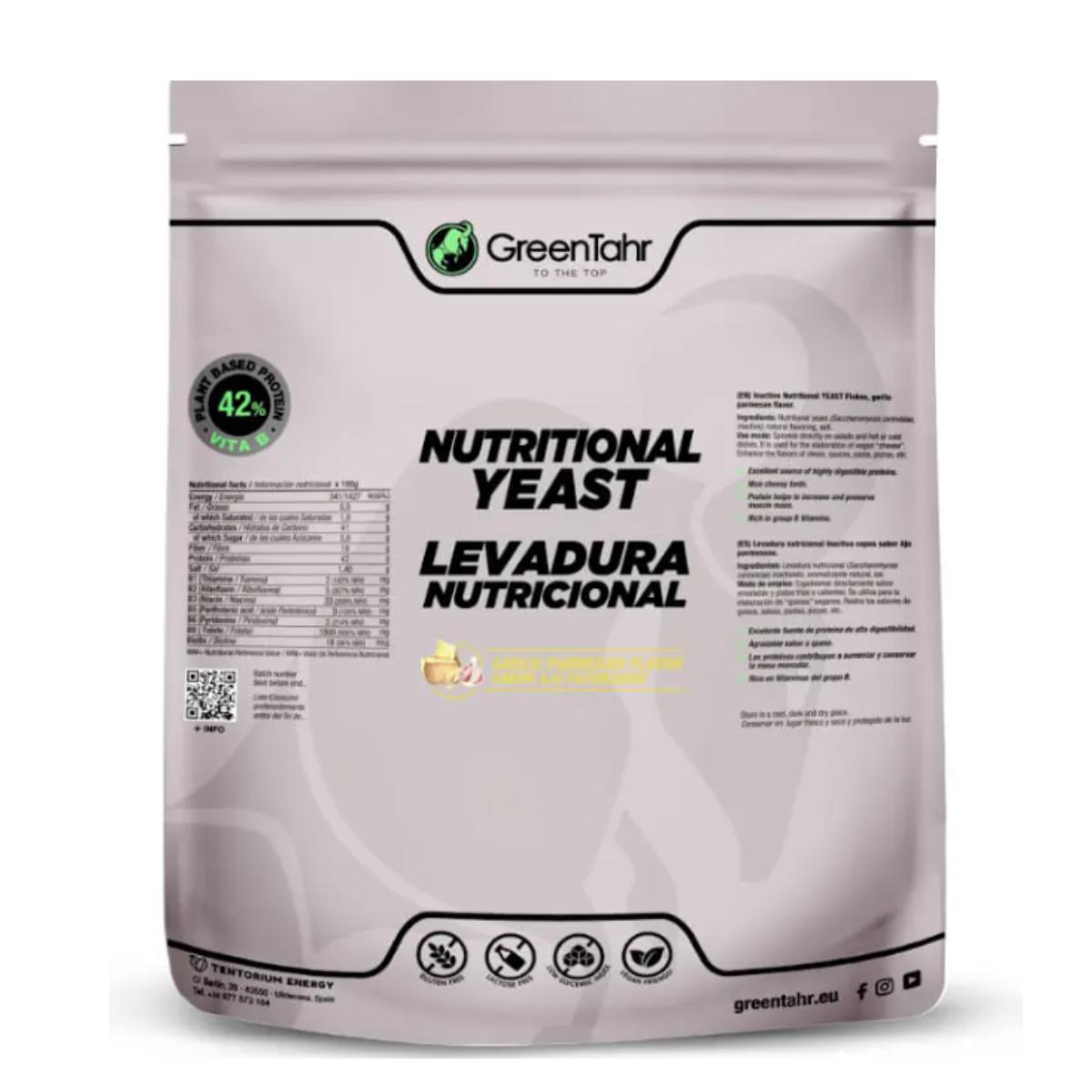 Levadura nutricional Ajo y Parmesano copos: (500g) XXL Pack