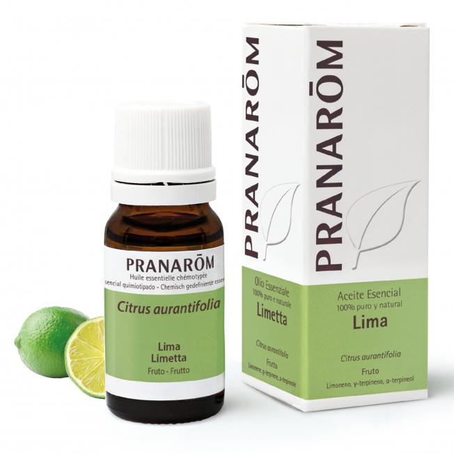 Aceite esencial lima Fruto Pranarom 10 ml