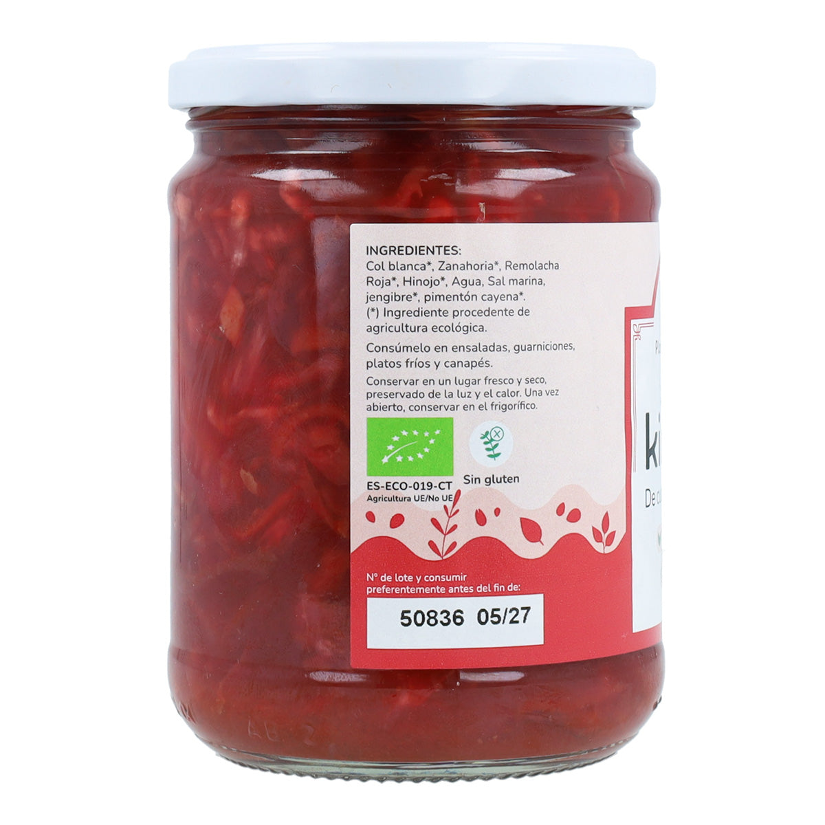 Pack 12x Kimchi ECO Planeta Huerto 420 g