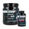 Pack rendimiento muscular: Creatina Creapure 300 g + Fat Burner 90 caps