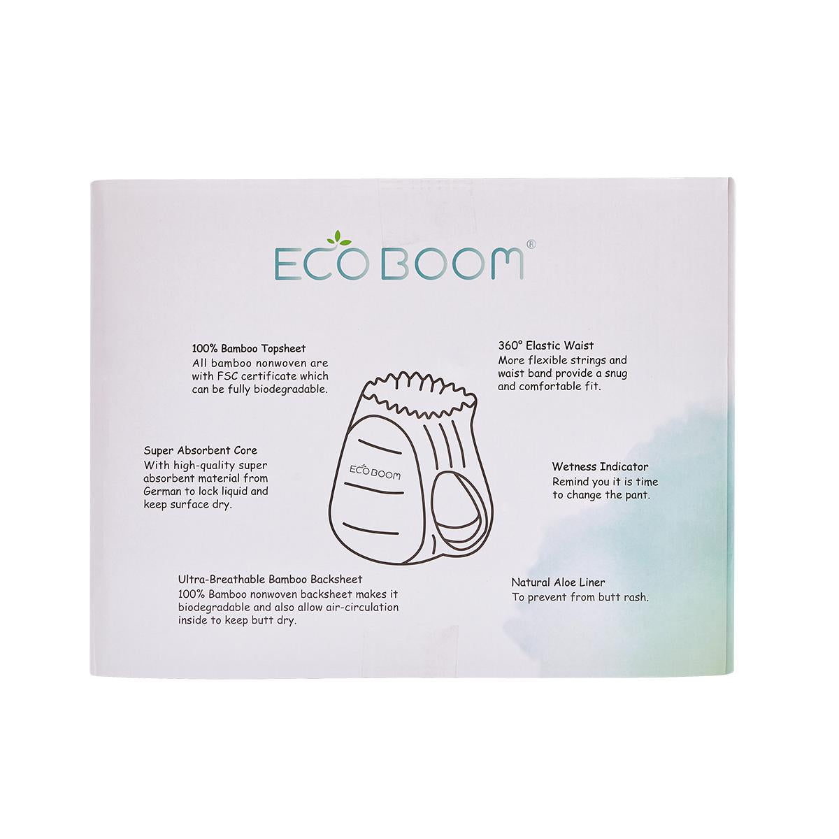 Pants de Bambú Ecoboom M 80 uds