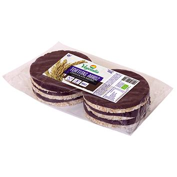Tortitas de Arroz con Chocolate Negro Vegetalia 100gr