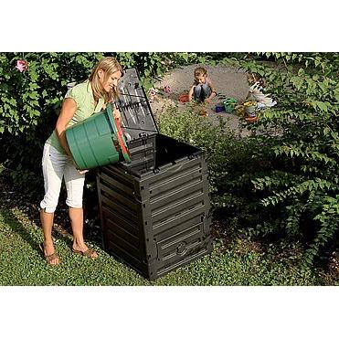 Compostador Eco Master Graf 450 L con base