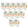 Pack 11 x GOURMET Nature's Creations Exquisito Puré Snack Liquido con Salmón y Zanahoria 5x10g