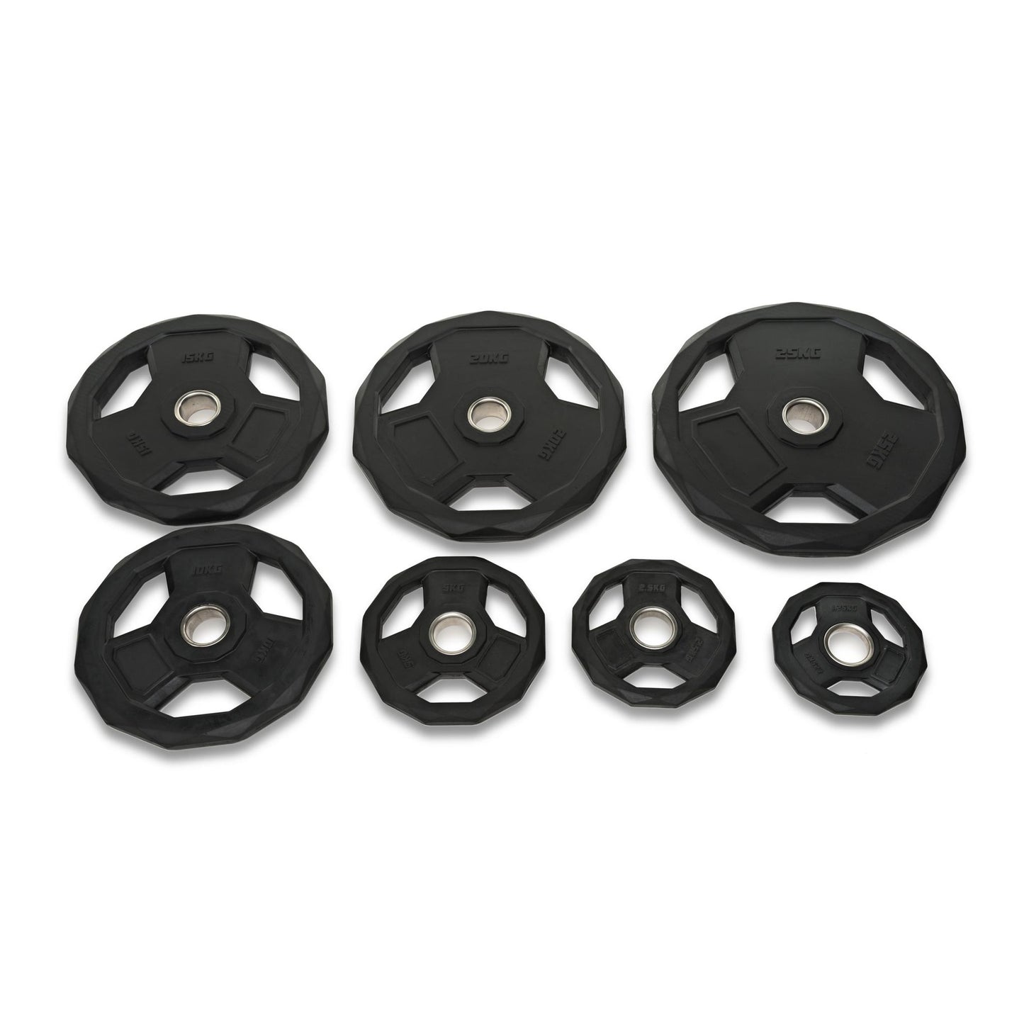 Disco Olimpico Premium Hexagonal 25 kgs