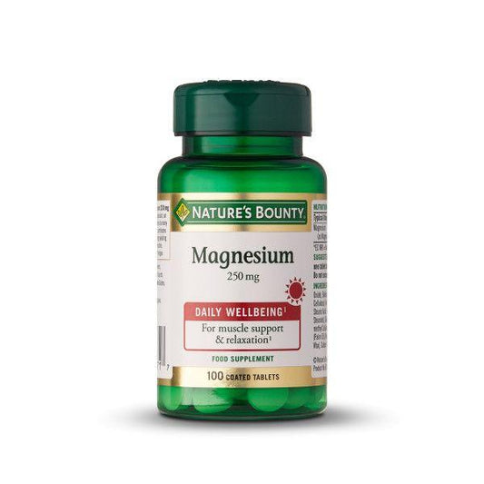 Magnesio 250mg 100comp Nature's Bounty