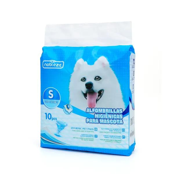 Alfombrillas de adiestramiento para mascotas con cinta adhesiva 40 x 60 Nobleza 10 ud