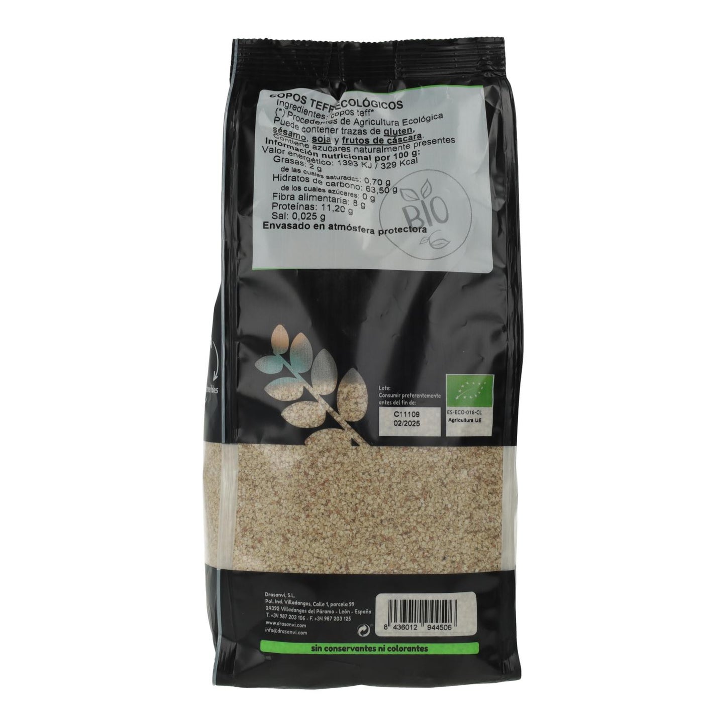 Copos teff bio Ecosana 500 g