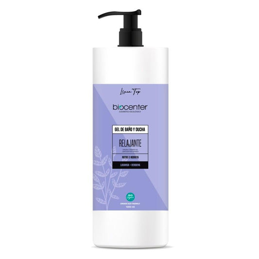 Gel de baño y ducha relajante Lavanda y Verbena TOP Biocenter 1l