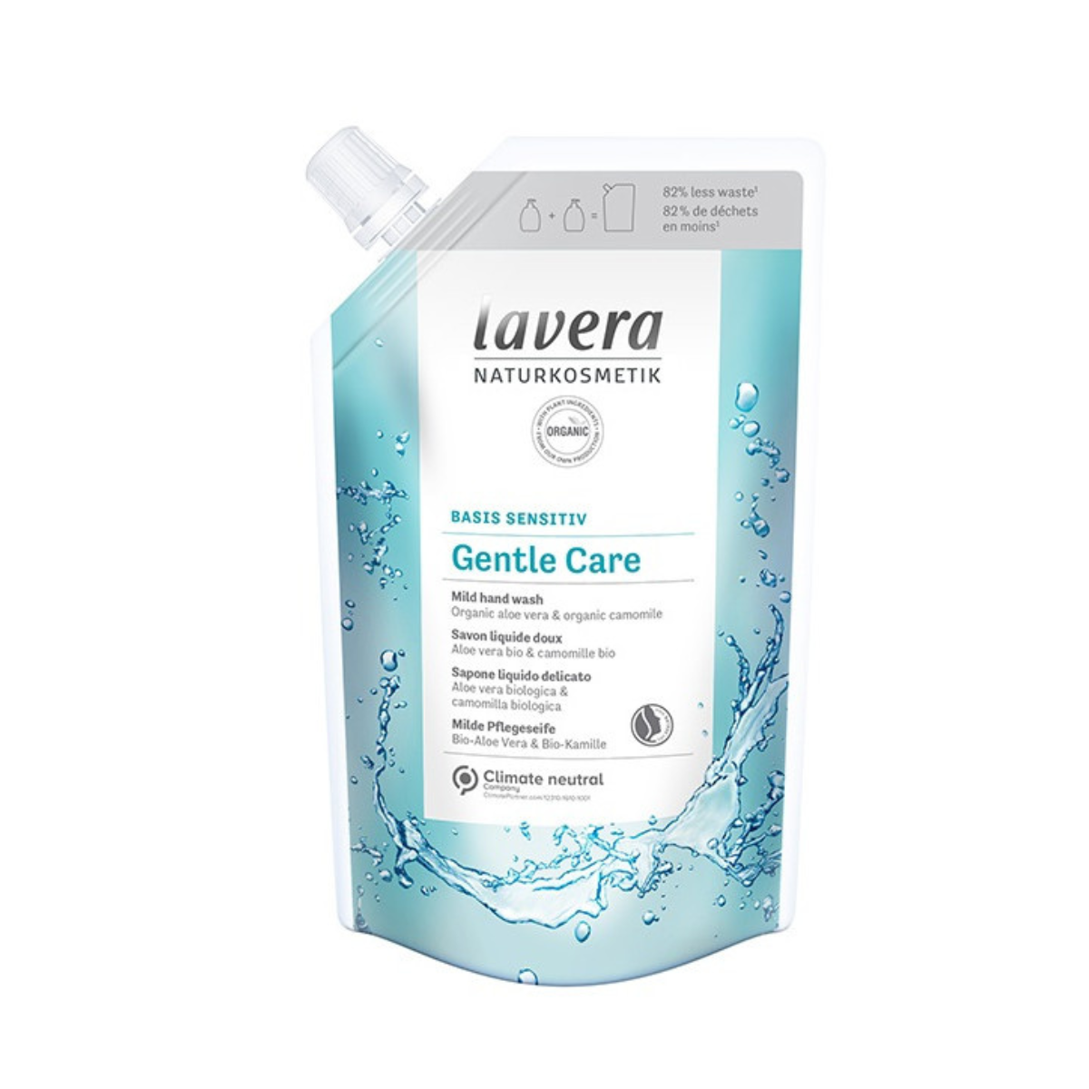 Jabón de manos basis sensitiv aloe y manzanilla Lavera