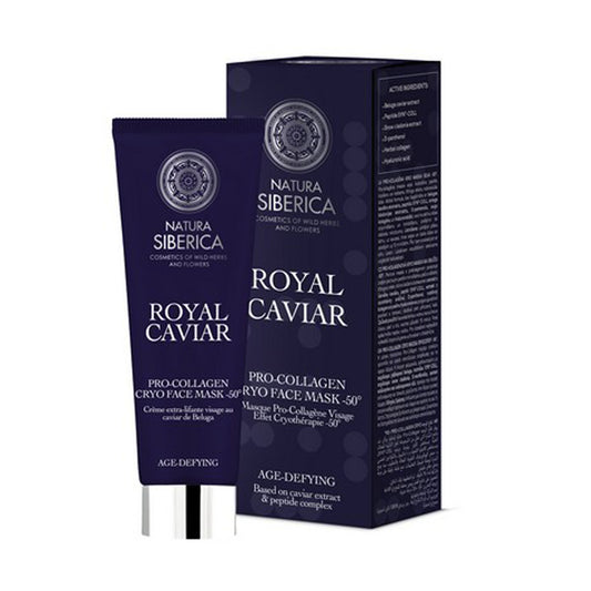 Criomascarilla facial procolágeno -50°, Natura siberica, 75 ml