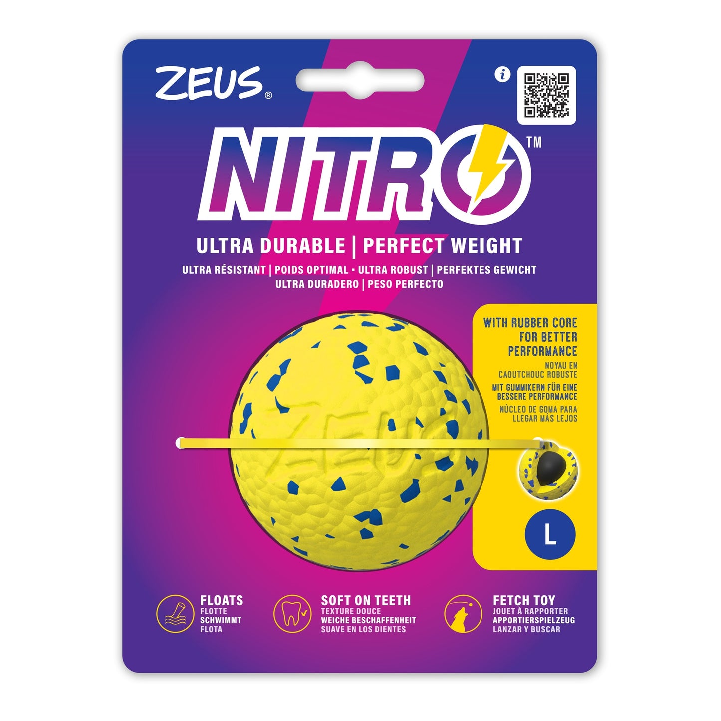 Nitro™ Bola Lastrada Zeus L Ï7,6cm