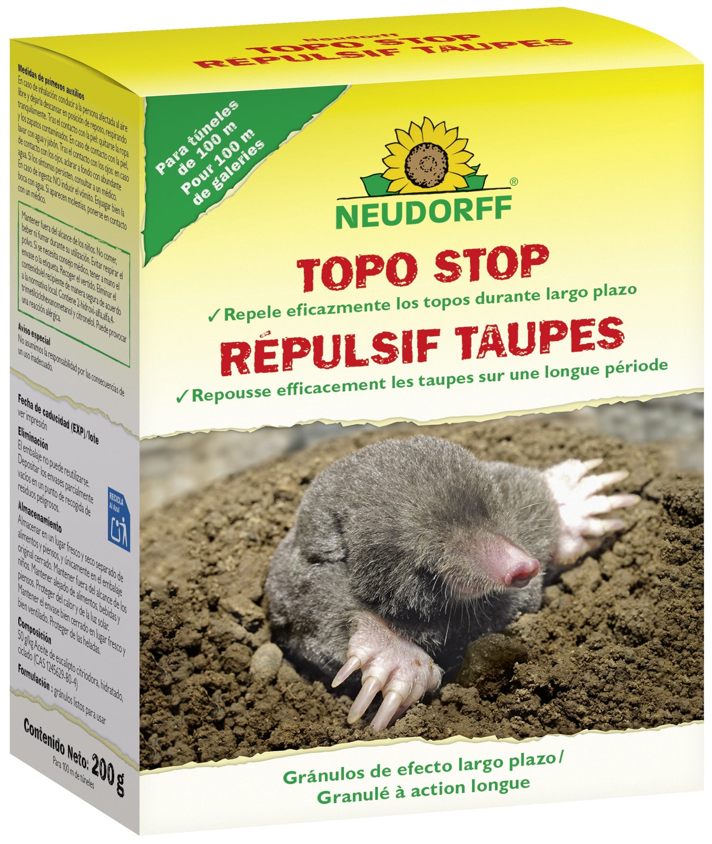 Repelente de Topos Neudorff 200 g