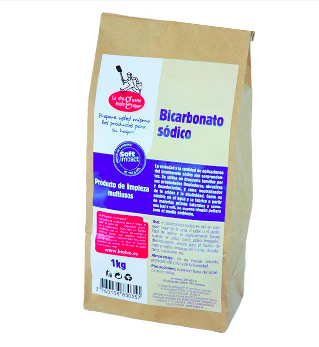 Pack 2x Bicarbonato sódico La Droguerie Écologique 1 kg