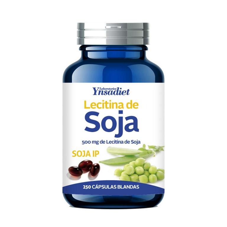 Complemento alimenticio Lecitina de soja Ynsadiet 250 perlas
