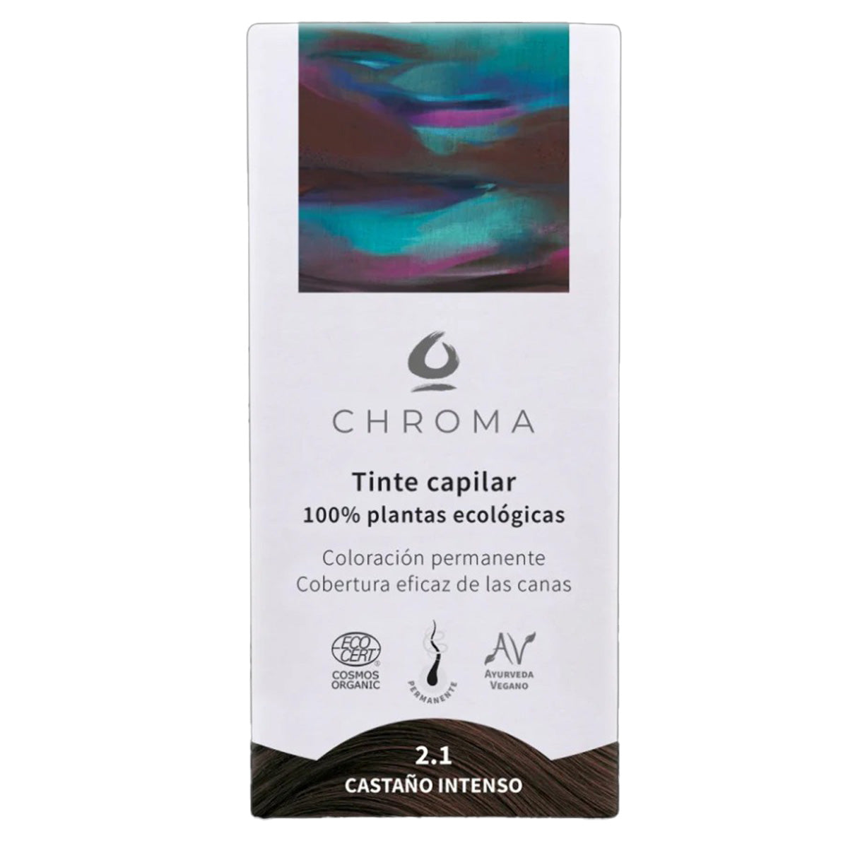 Tinte Chroma BIO Castaño Intenso 2.1 100 g
