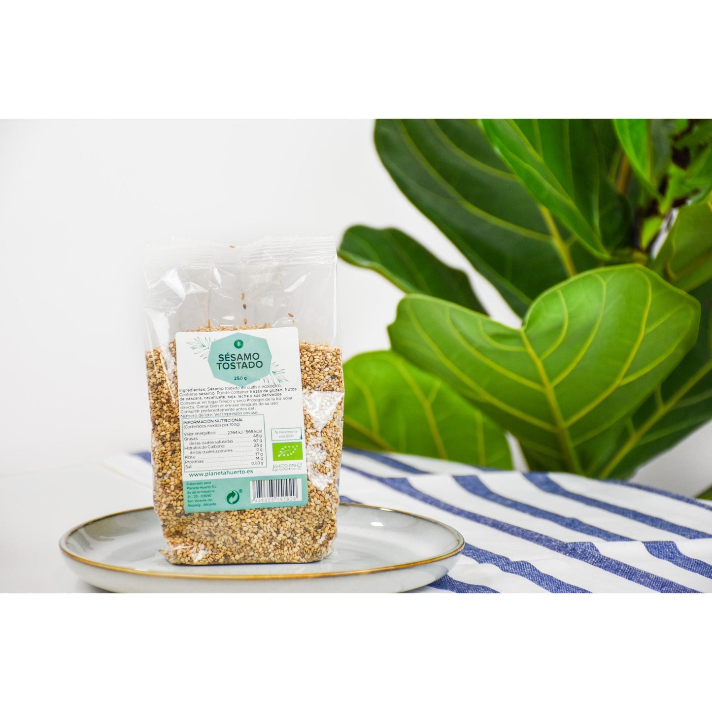 Sésamo integral tostado ECO Planeta Huerto 250 g