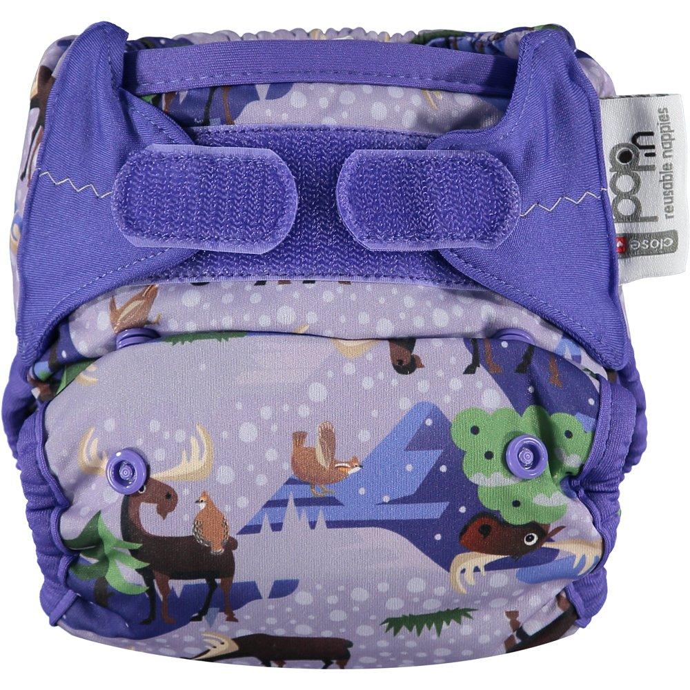 Pañal de tela Pop-in Bambu Moose Velcro Close Parent
